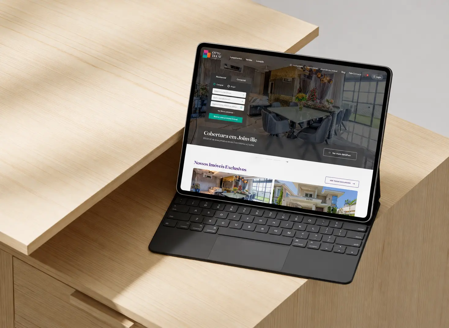 Otto House — premium real estate platform redesign