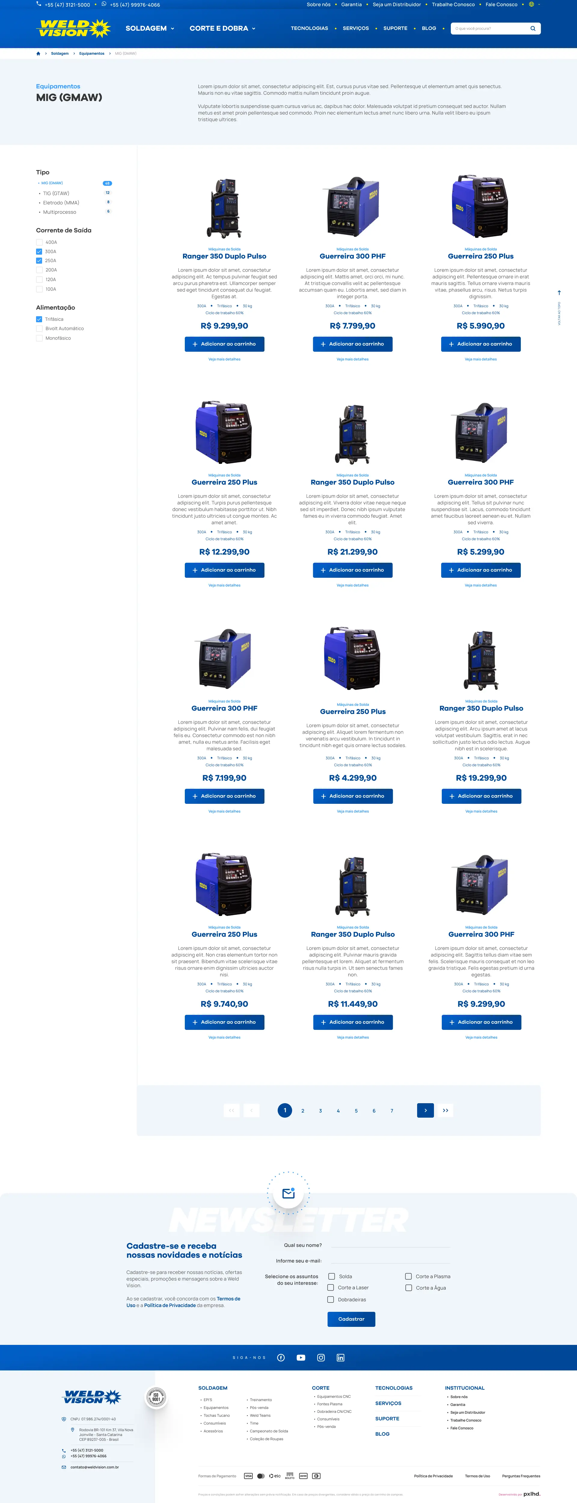 Category listing — structured for both B2B and B2C browsing