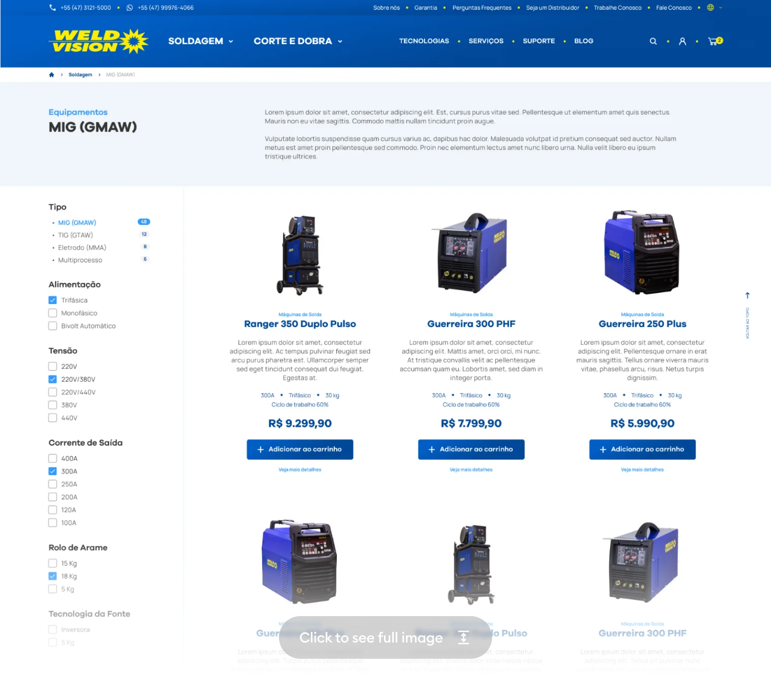 Category listing page — filtered product grid with left-sidebar faceted filters — click to expand