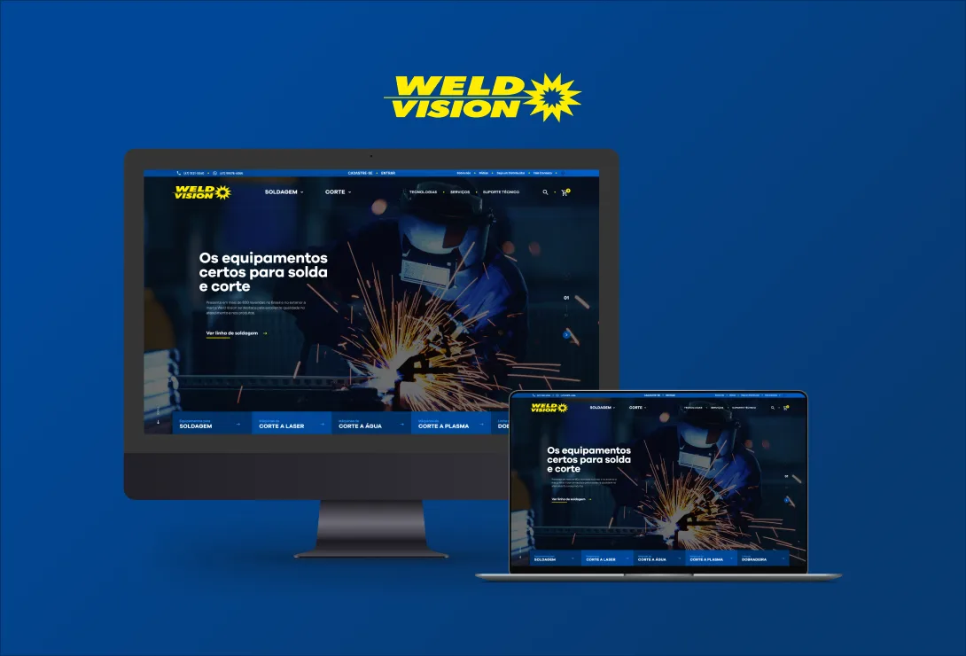 Weld Vision — welding equipment e-commerce platform